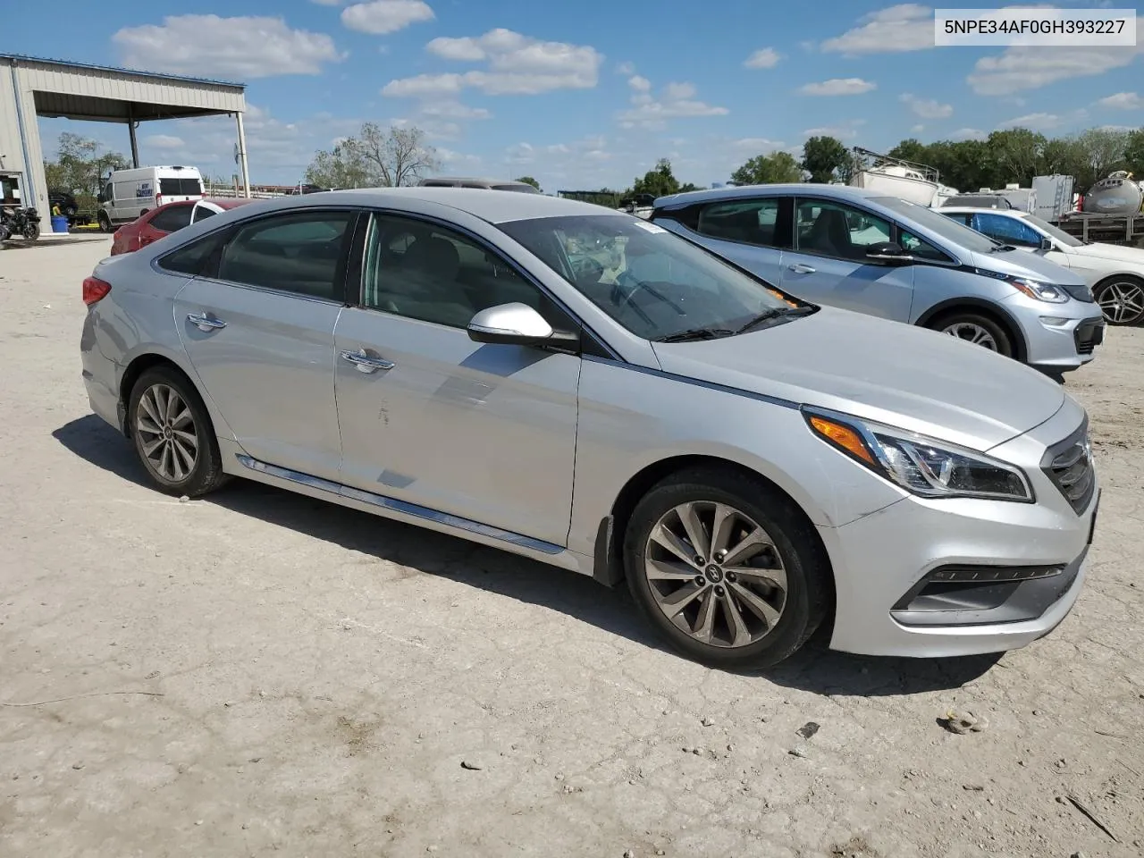 2016 Hyundai Sonata Sport VIN: 5NPE34AF0GH393227 Lot: 73199084