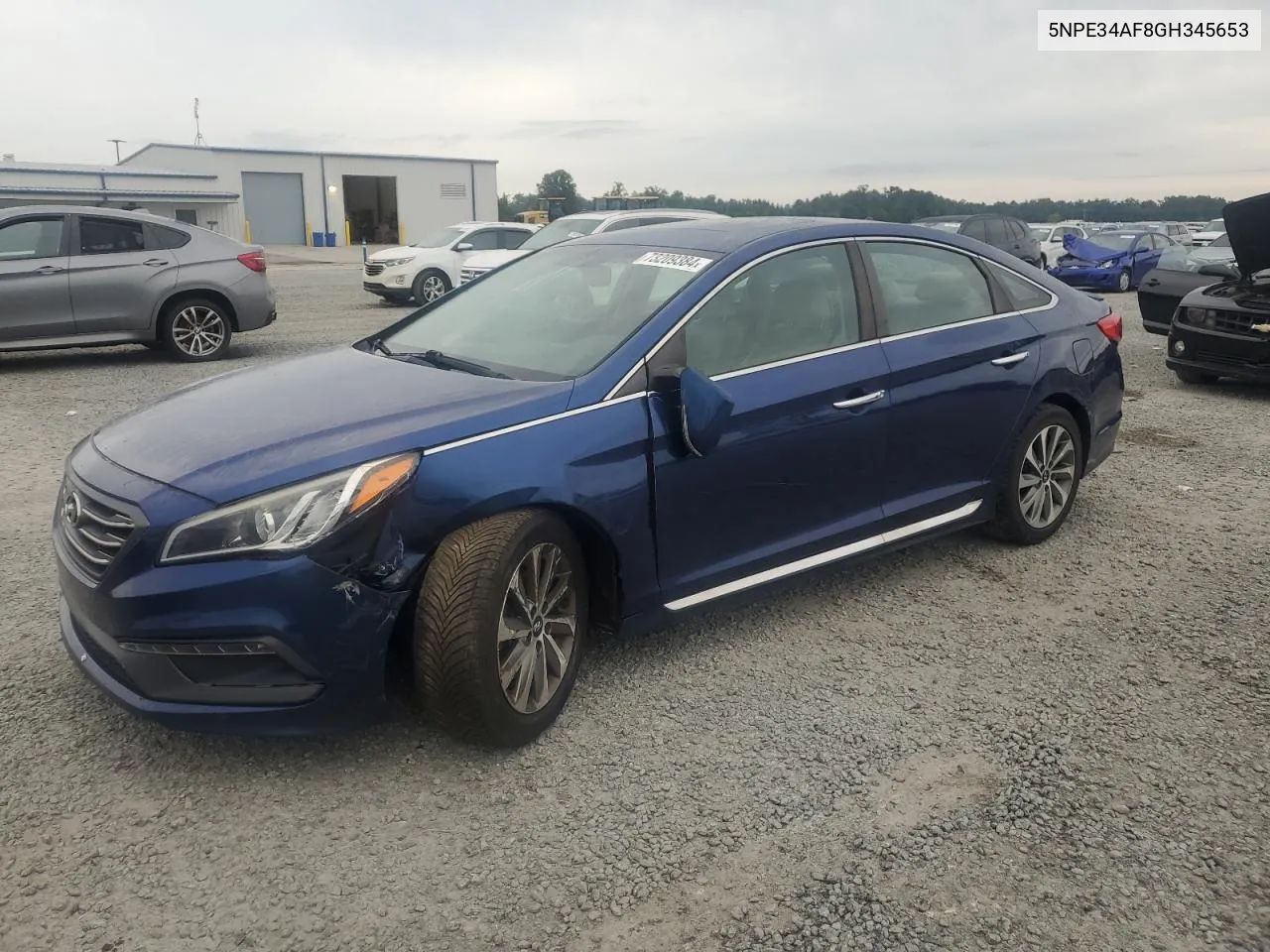 2016 Hyundai Sonata Sport VIN: 5NPE34AF8GH345653 Lot: 73209384