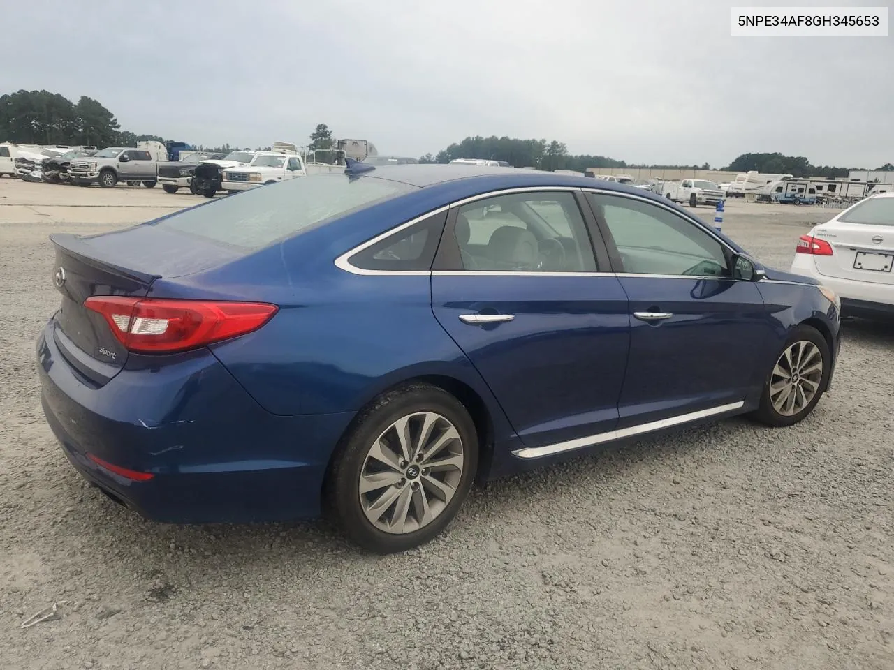 2016 Hyundai Sonata Sport VIN: 5NPE34AF8GH345653 Lot: 73209384