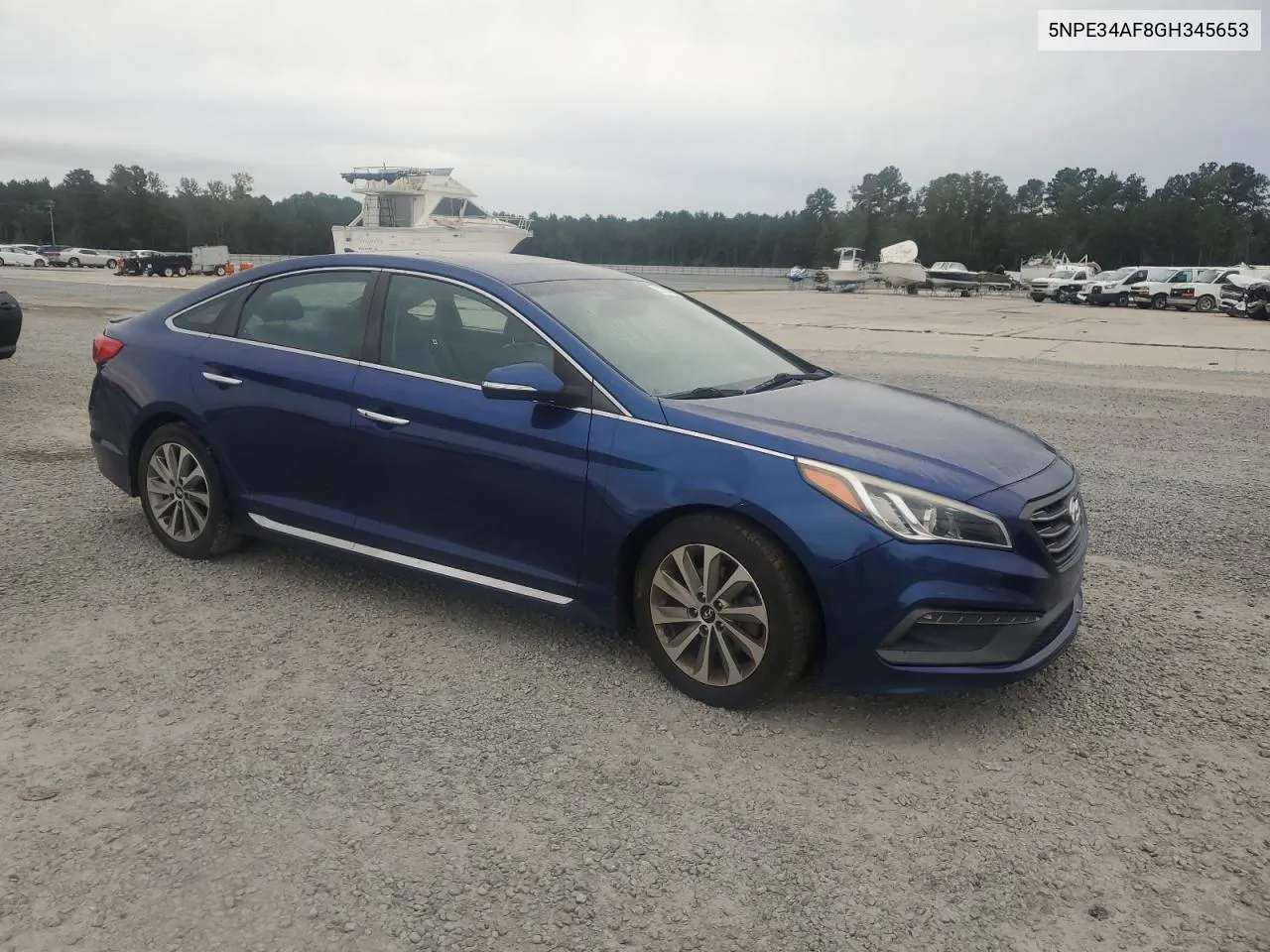 2016 Hyundai Sonata Sport VIN: 5NPE34AF8GH345653 Lot: 73209384