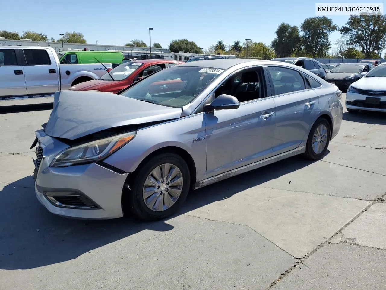 KMHE24L13GA013935 2016 Hyundai Sonata Hybrid