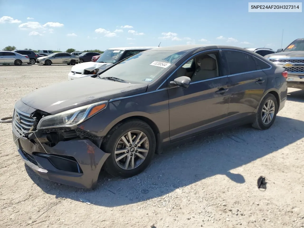 2016 Hyundai Sonata Se VIN: 5NPE24AF2GH327314 Lot: 73288544