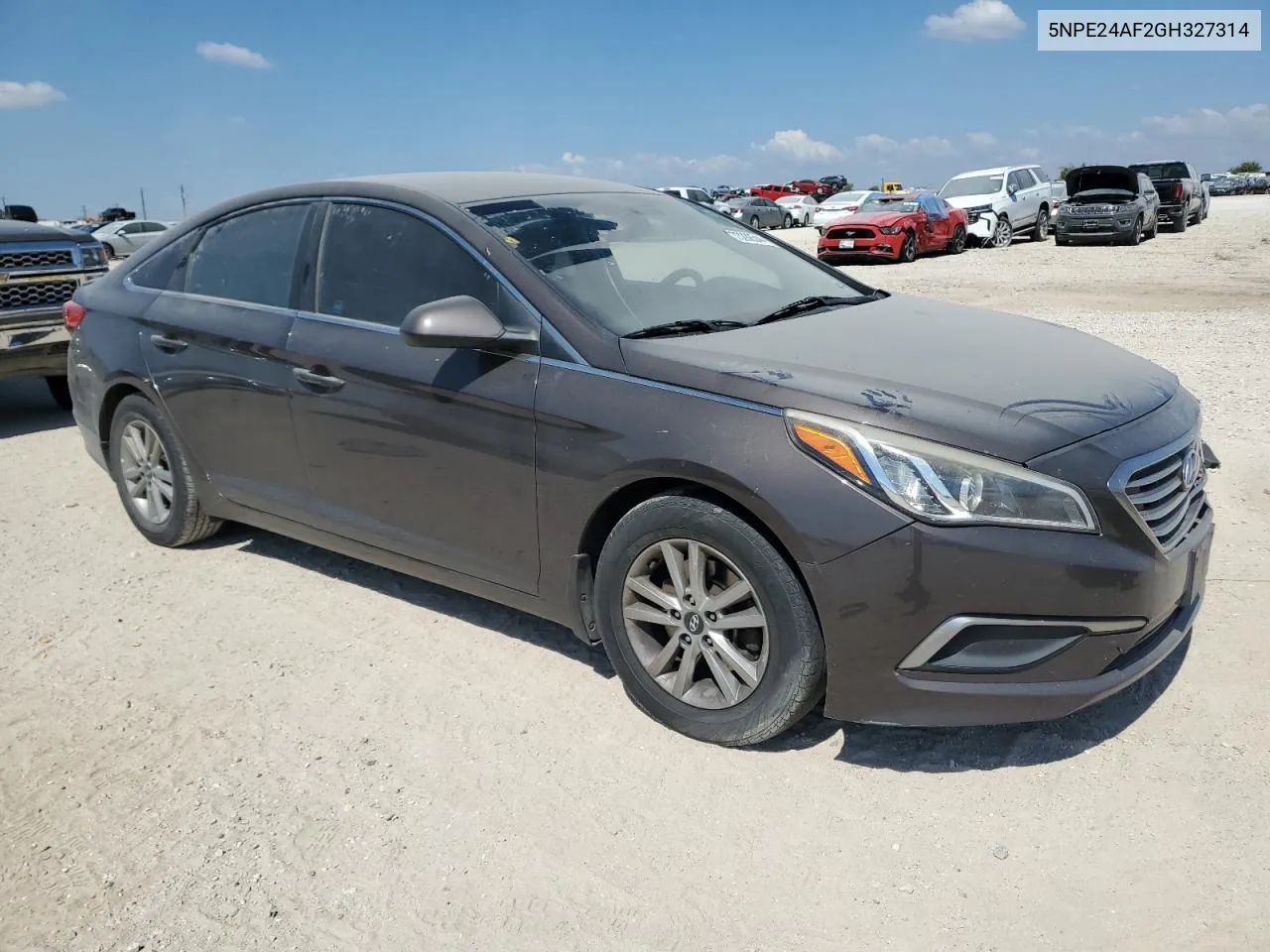 2016 Hyundai Sonata Se VIN: 5NPE24AF2GH327314 Lot: 73288544