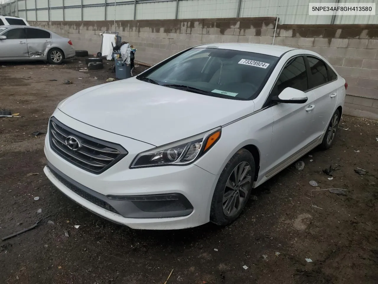 2016 Hyundai Sonata Sport VIN: 5NPE34AF8GH413580 Lot: 73328924