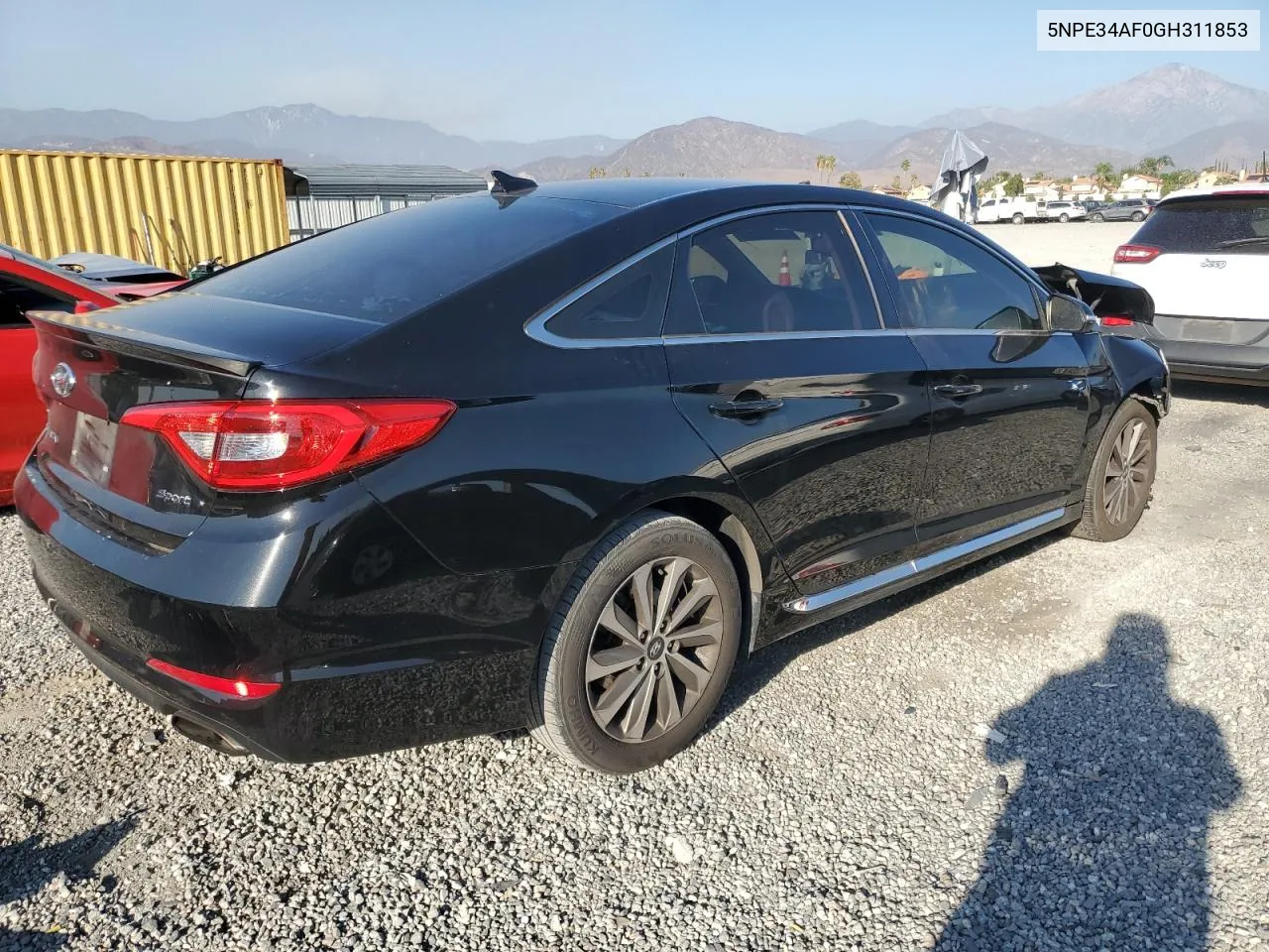 2016 Hyundai Sonata Sport VIN: 5NPE34AF0GH311853 Lot: 73372314