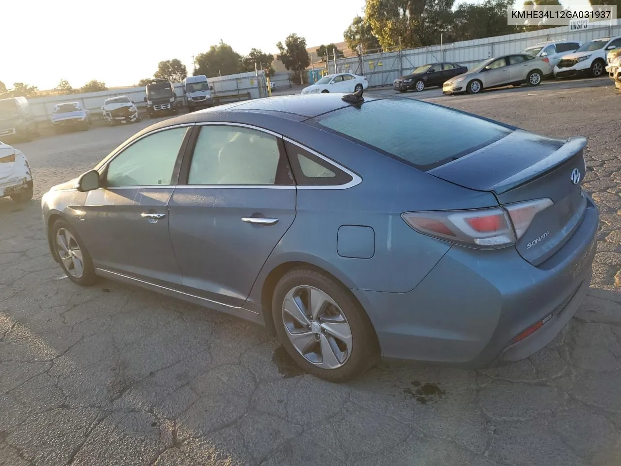 2016 Hyundai Sonata Hybrid VIN: KMHE34L12GA031937 Lot: 73384964