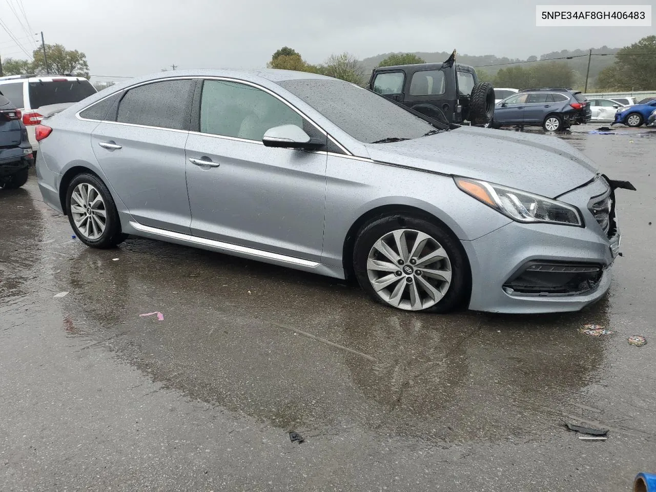 2016 Hyundai Sonata Sport VIN: 5NPE34AF8GH406483 Lot: 73418854