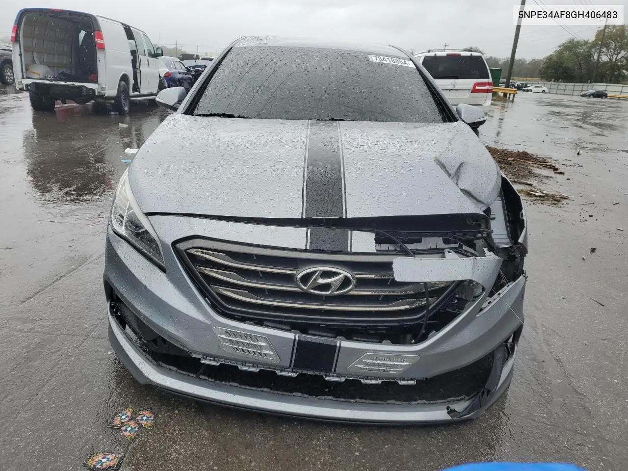 2016 Hyundai Sonata Sport VIN: 5NPE34AF8GH406483 Lot: 73418854