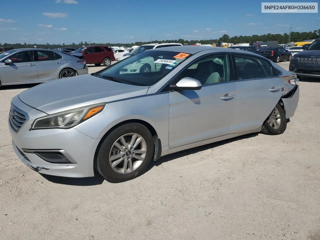 2016 Hyundai Sonata Se VIN: 5NPE24AF8GH336650 Lot: 73456634