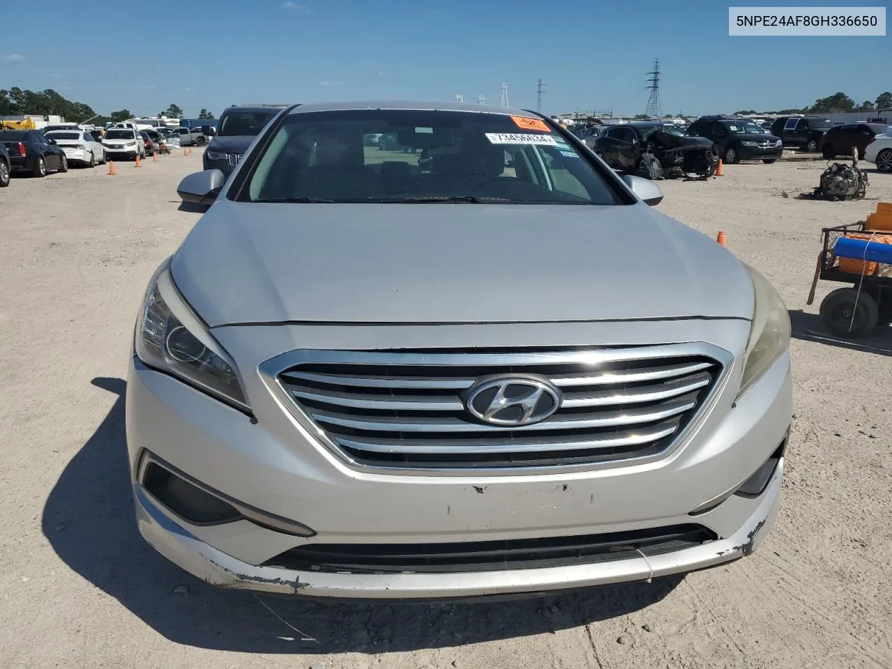 2016 Hyundai Sonata Se VIN: 5NPE24AF8GH336650 Lot: 73456634