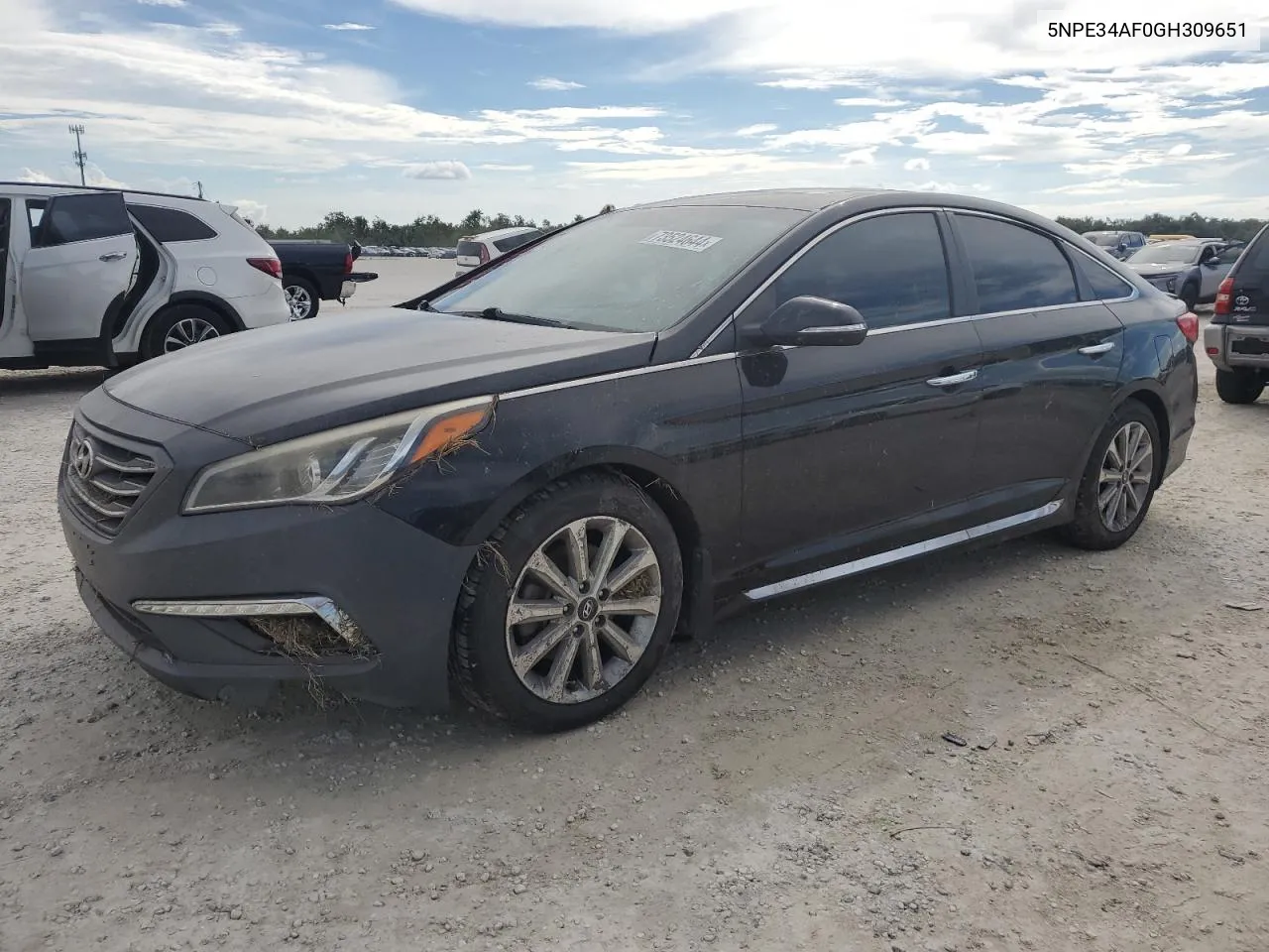 2016 Hyundai Sonata Sport VIN: 5NPE34AF0GH309651 Lot: 73524644