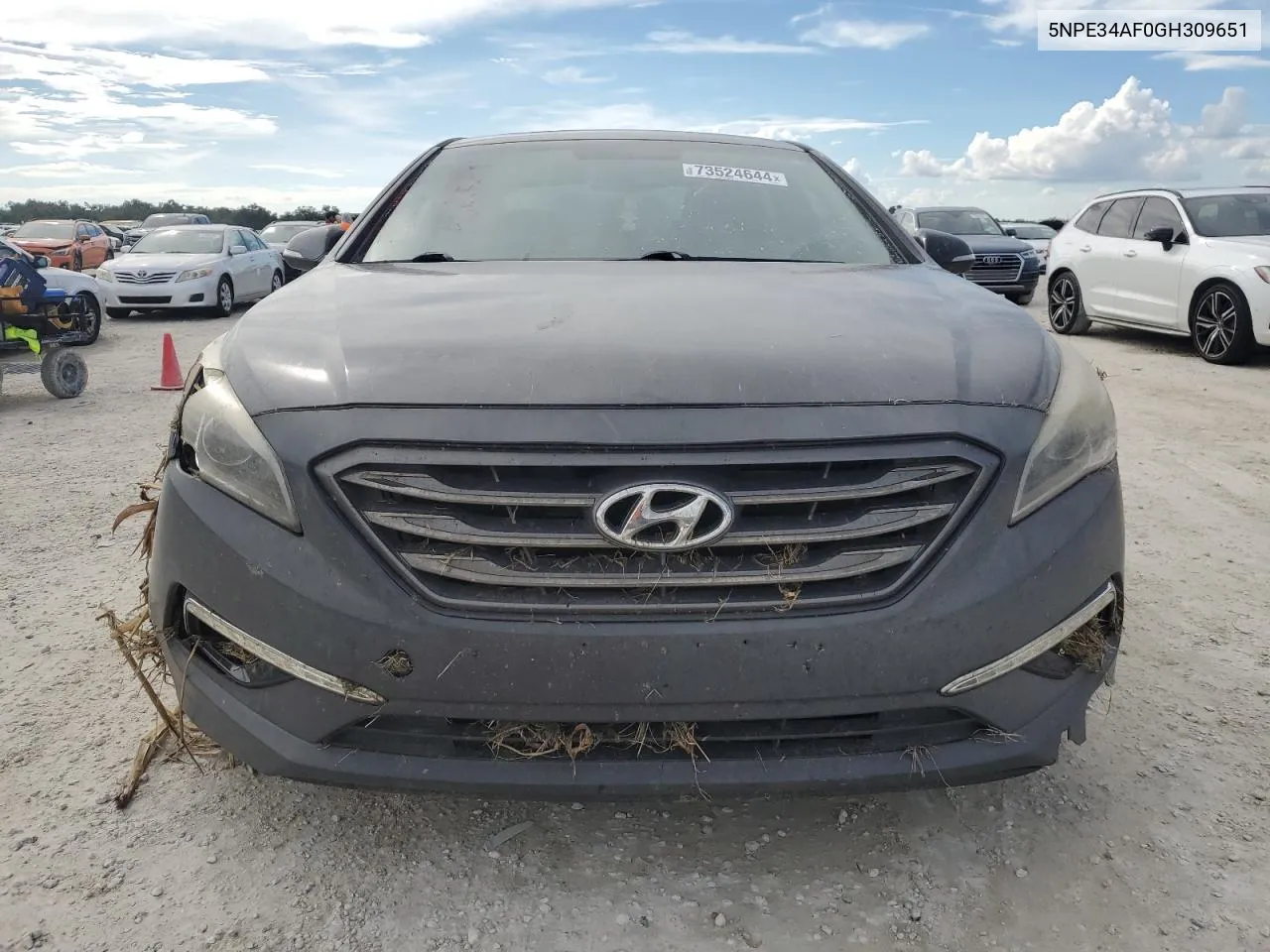 5NPE34AF0GH309651 2016 Hyundai Sonata Sport