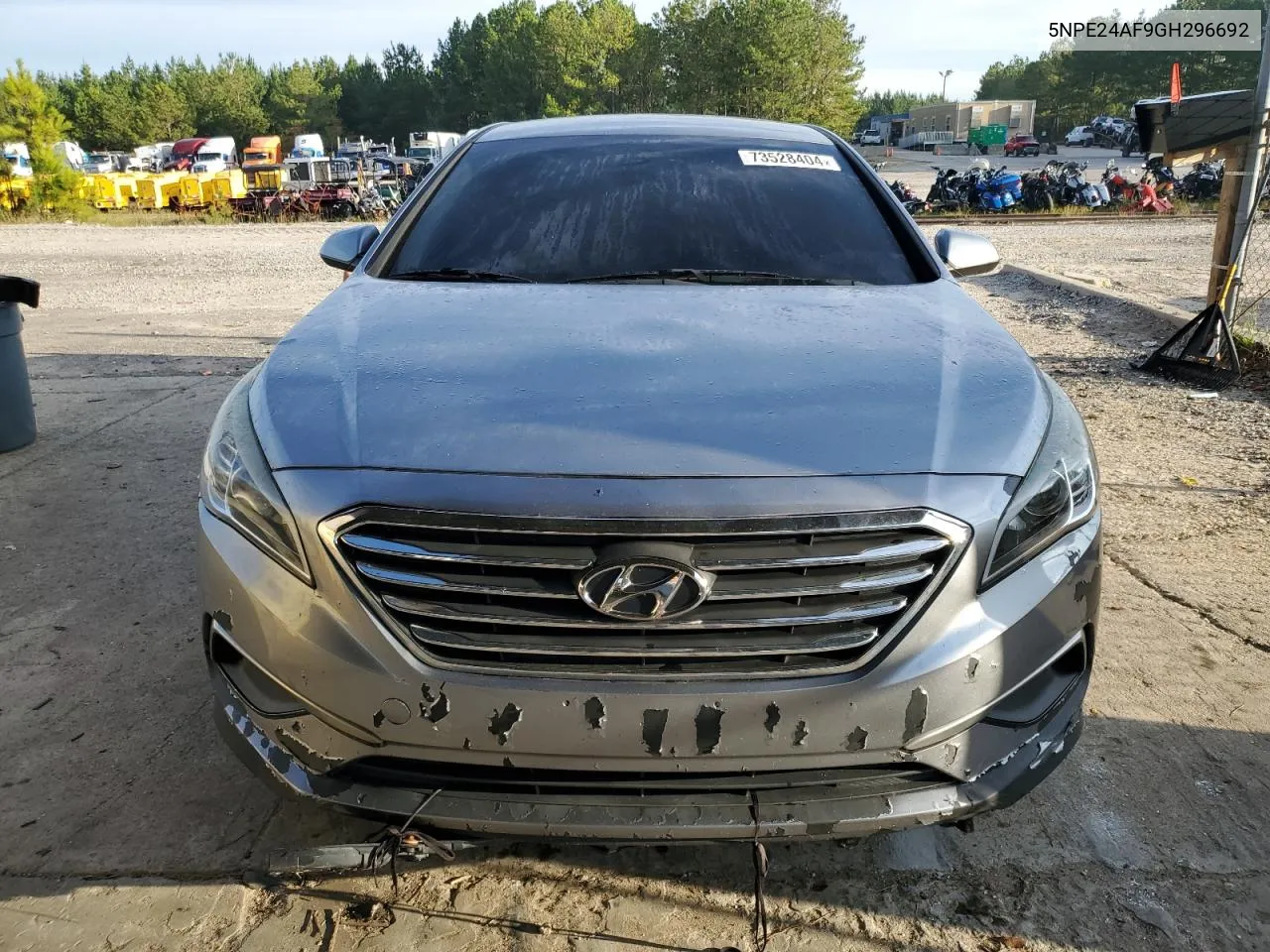 2016 Hyundai Sonata Se VIN: 5NPE24AF9GH296692 Lot: 73528404