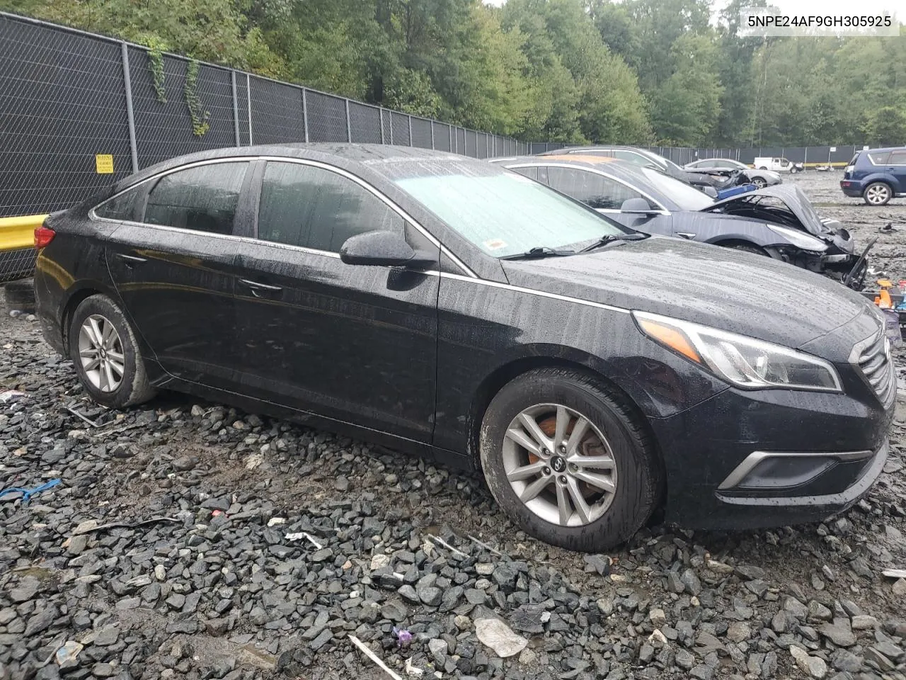 2016 Hyundai Sonata Se VIN: 5NPE24AF9GH305925 Lot: 73528834