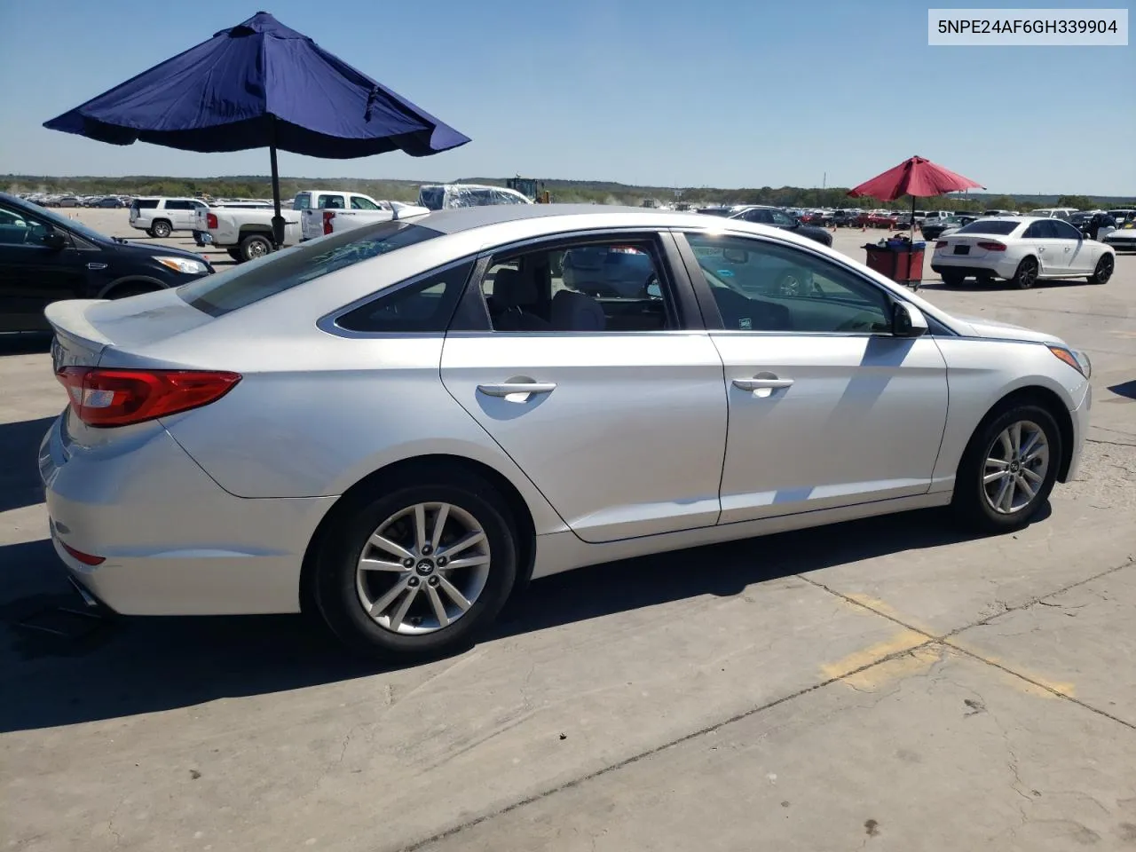 2016 Hyundai Sonata Se VIN: 5NPE24AF6GH339904 Lot: 73546924