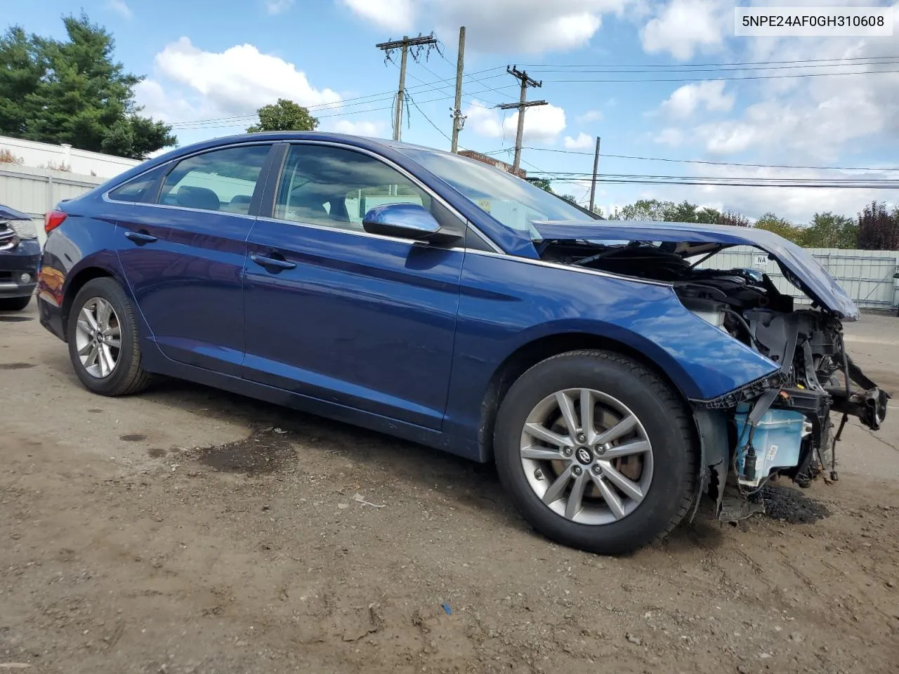 5NPE24AF0GH310608 2016 Hyundai Sonata Se