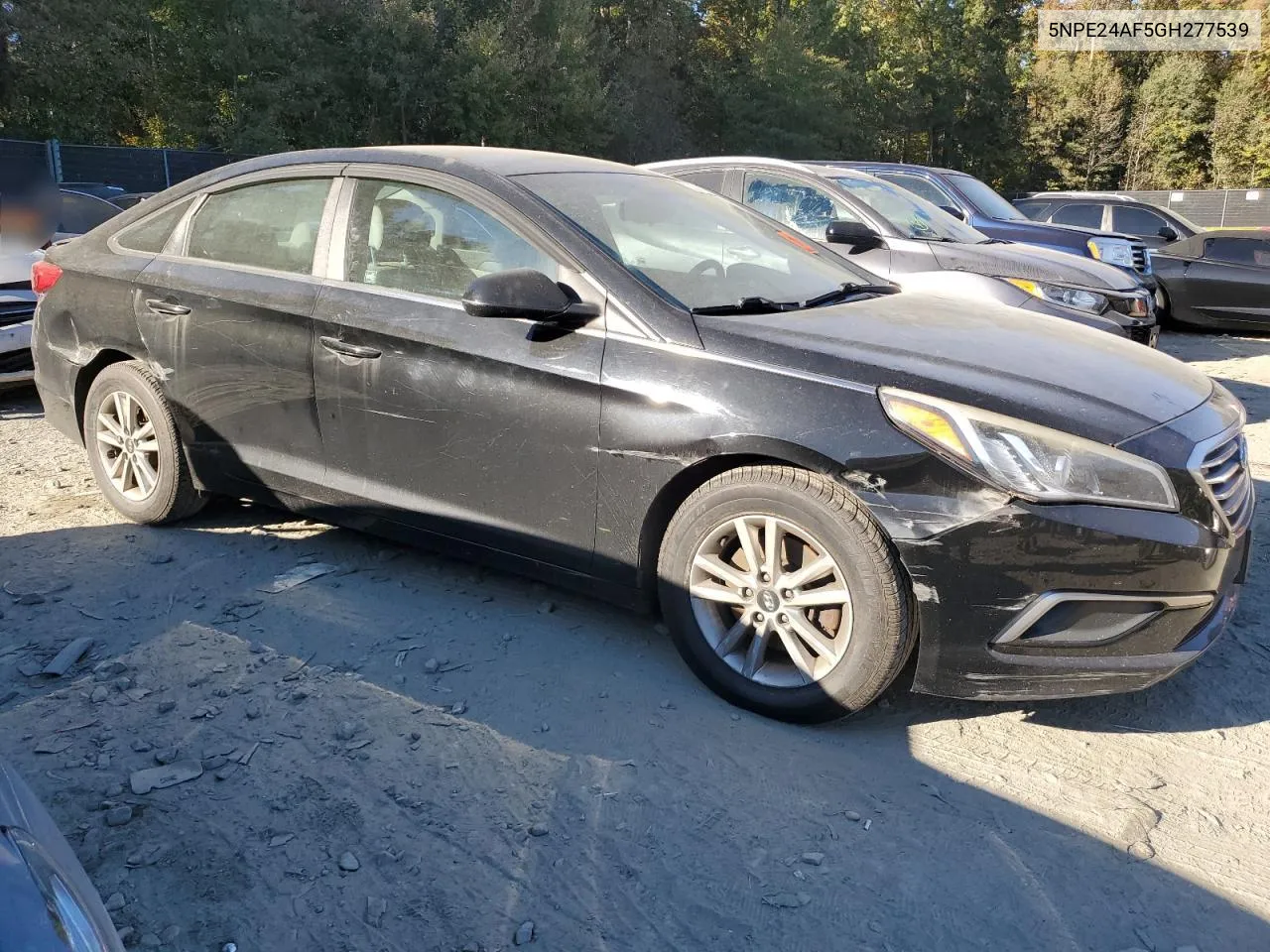 2016 Hyundai Sonata Se VIN: 5NPE24AF5GH277539 Lot: 73759674