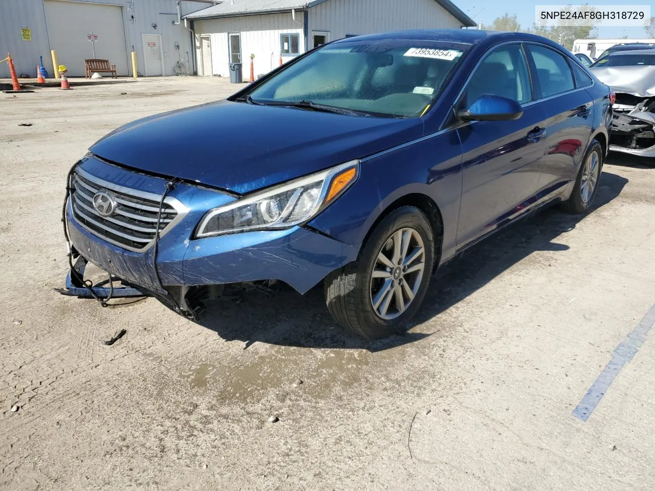 5NPE24AF8GH318729 2016 Hyundai Sonata Se