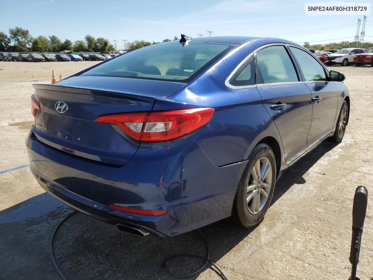 5NPE24AF8GH318729 2016 Hyundai Sonata Se