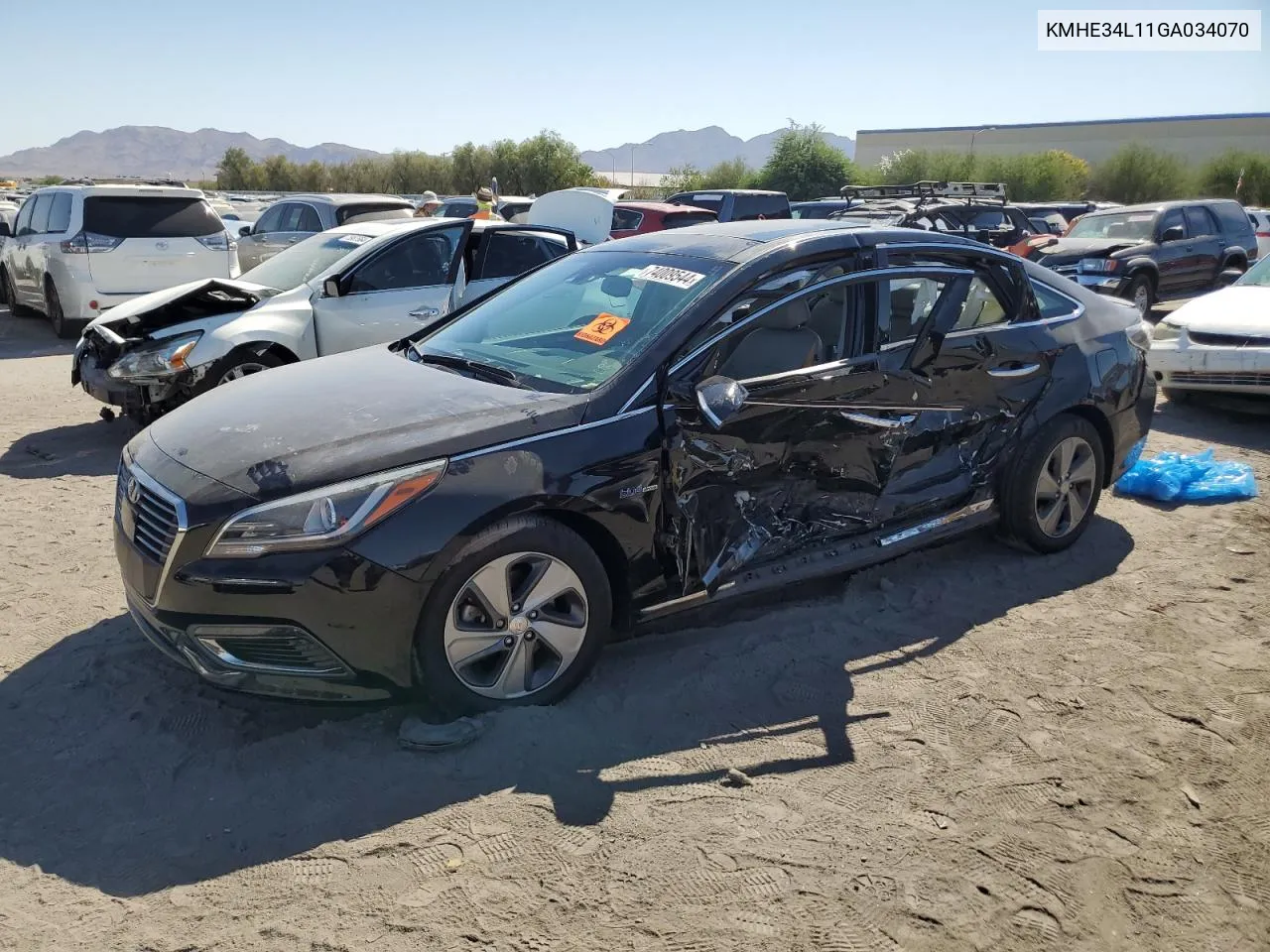 KMHE34L11GA034070 2016 Hyundai Sonata Hybrid