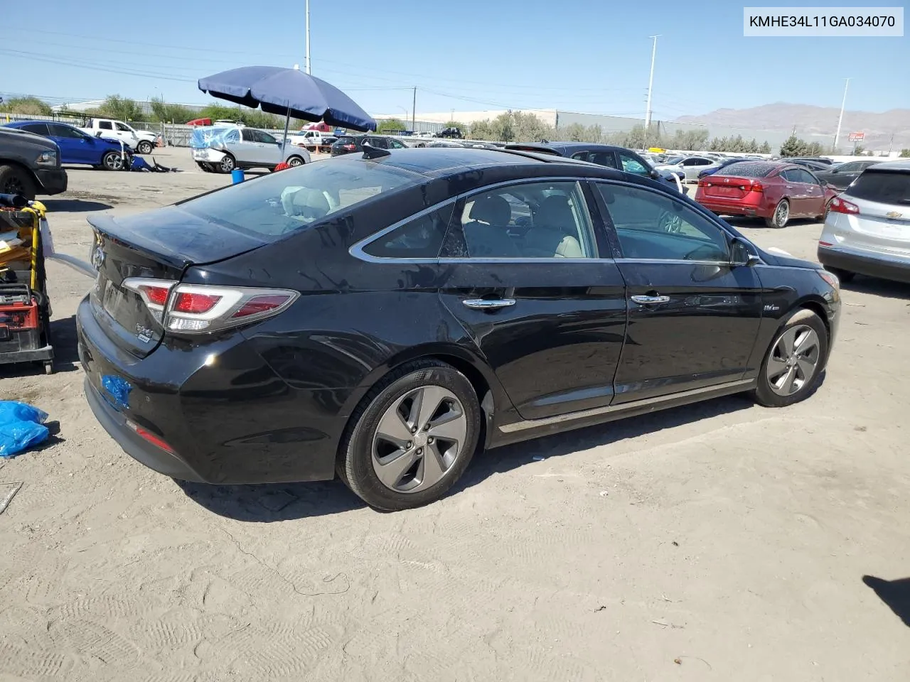 KMHE34L11GA034070 2016 Hyundai Sonata Hybrid