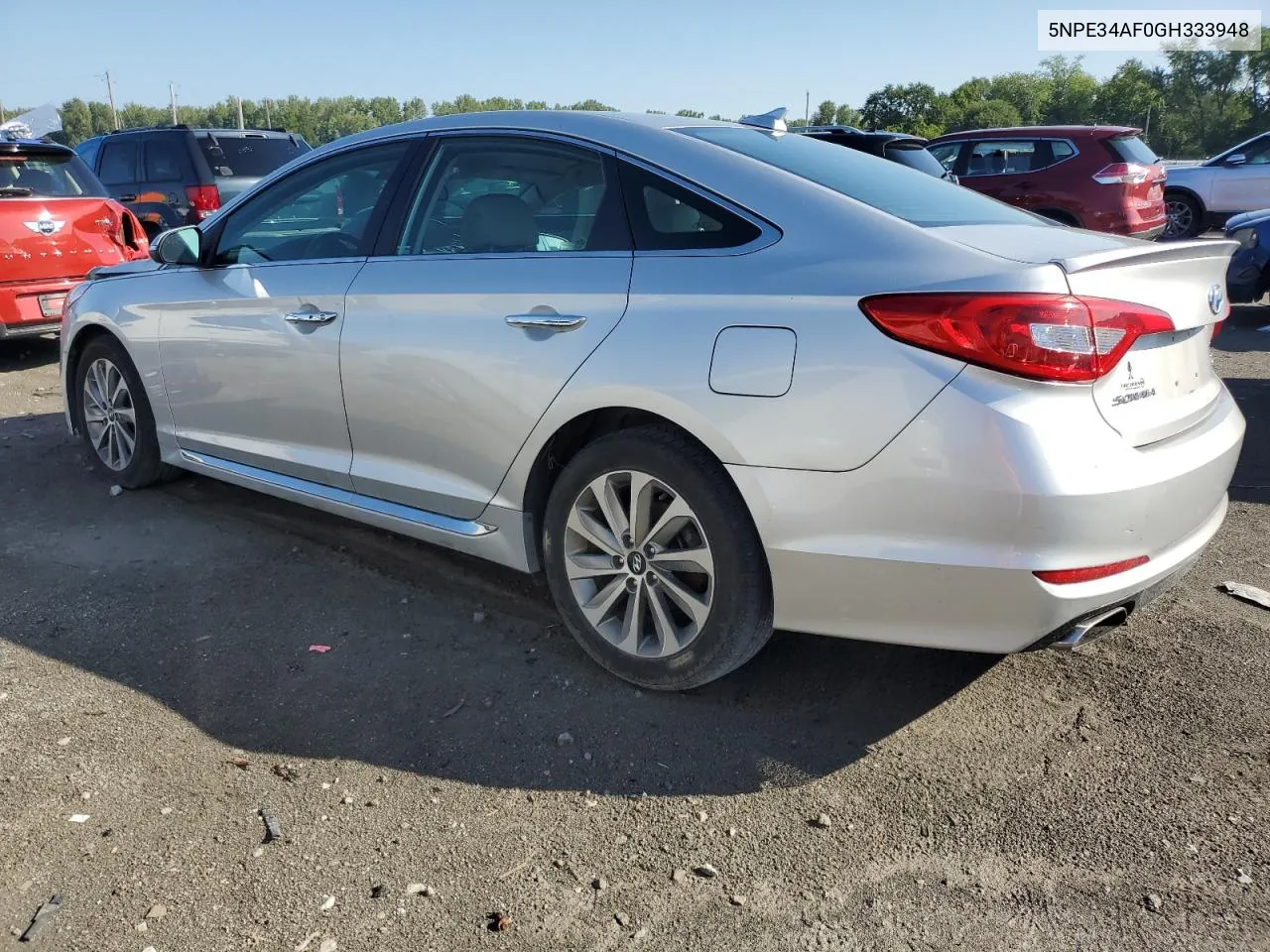 2016 Hyundai Sonata Sport VIN: 5NPE34AF0GH333948 Lot: 74196734