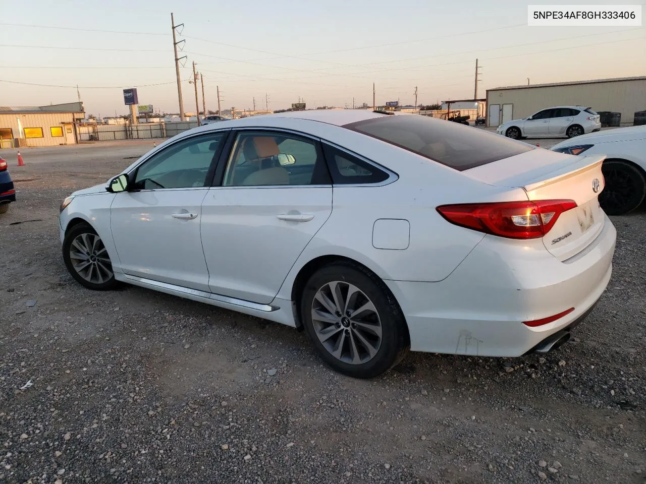 2016 Hyundai Sonata Sport VIN: 5NPE34AF8GH333406 Lot: 74218024