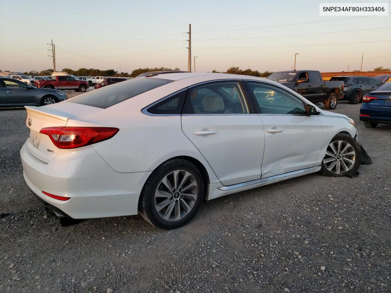 2016 Hyundai Sonata Sport VIN: 5NPE34AF8GH333406 Lot: 74218024