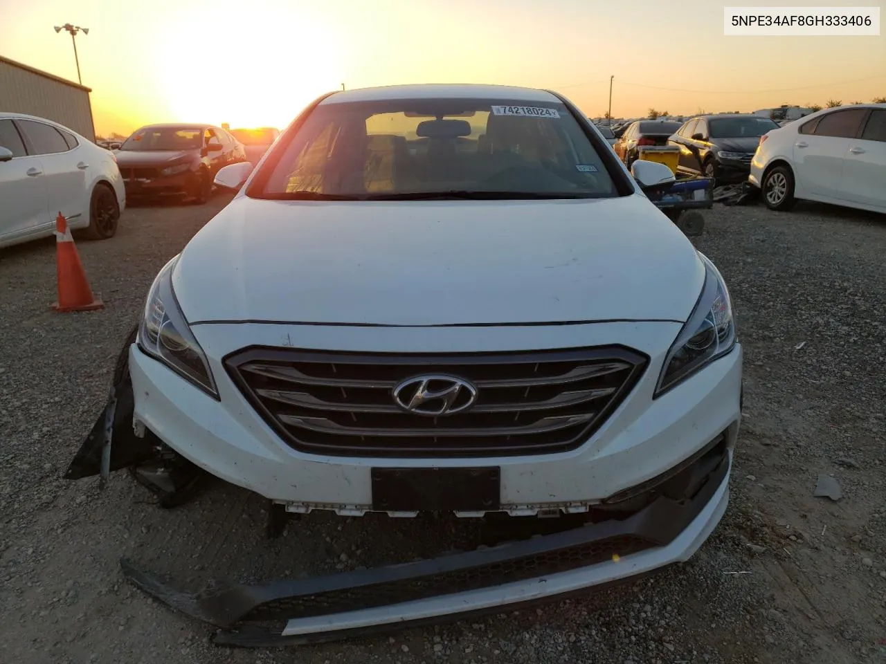 2016 Hyundai Sonata Sport VIN: 5NPE34AF8GH333406 Lot: 74218024