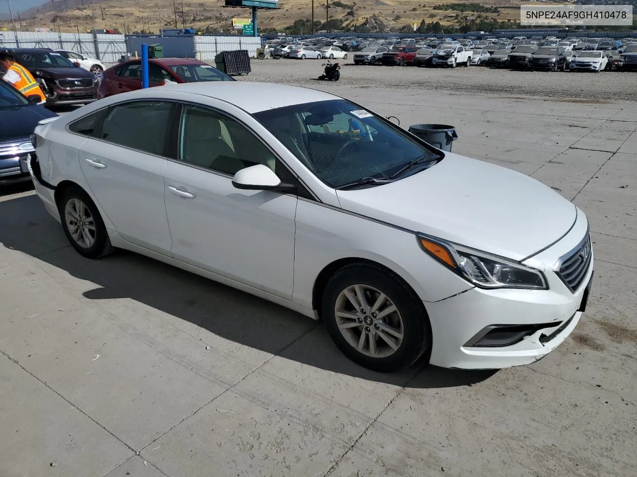 2016 Hyundai Sonata Se VIN: 5NPE24AF9GH410478 Lot: 74448844