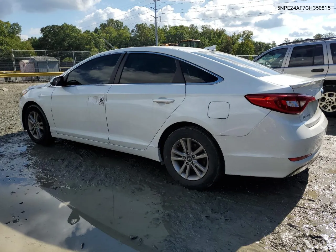 2016 Hyundai Sonata Se VIN: 5NPE24AF7GH350815 Lot: 74486974