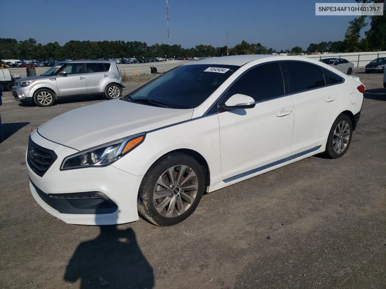 5NPE34AF1GH401397 2016 Hyundai Sonata Sport