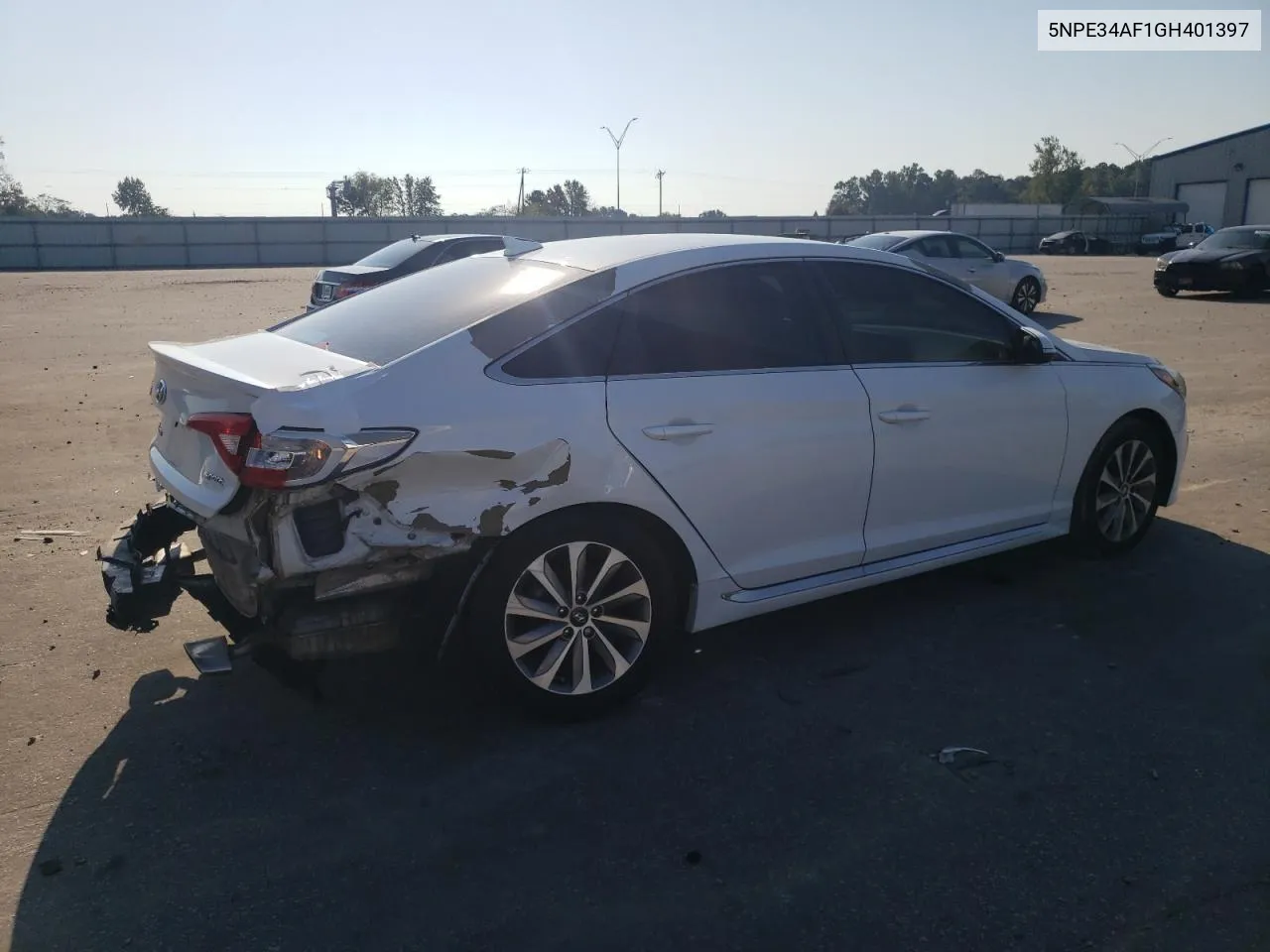 5NPE34AF1GH401397 2016 Hyundai Sonata Sport