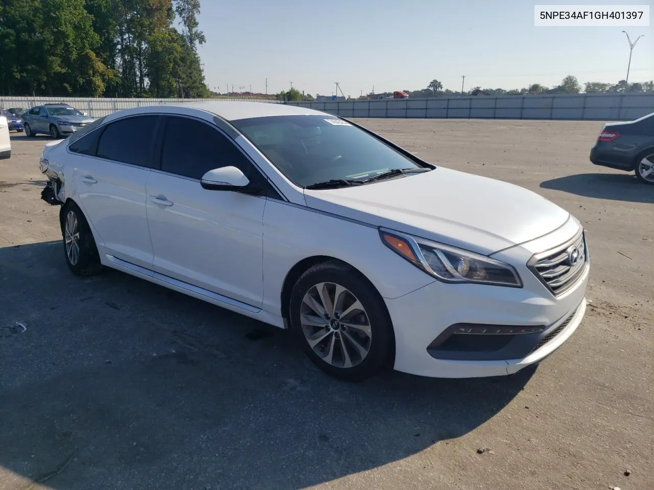 2016 Hyundai Sonata Sport VIN: 5NPE34AF1GH401397 Lot: 74543454