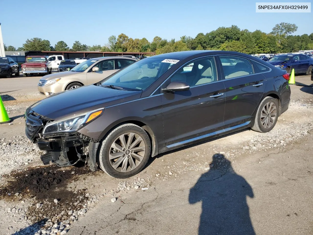 2016 Hyundai Sonata Sport VIN: 5NPE34AFXGH329499 Lot: 74642344