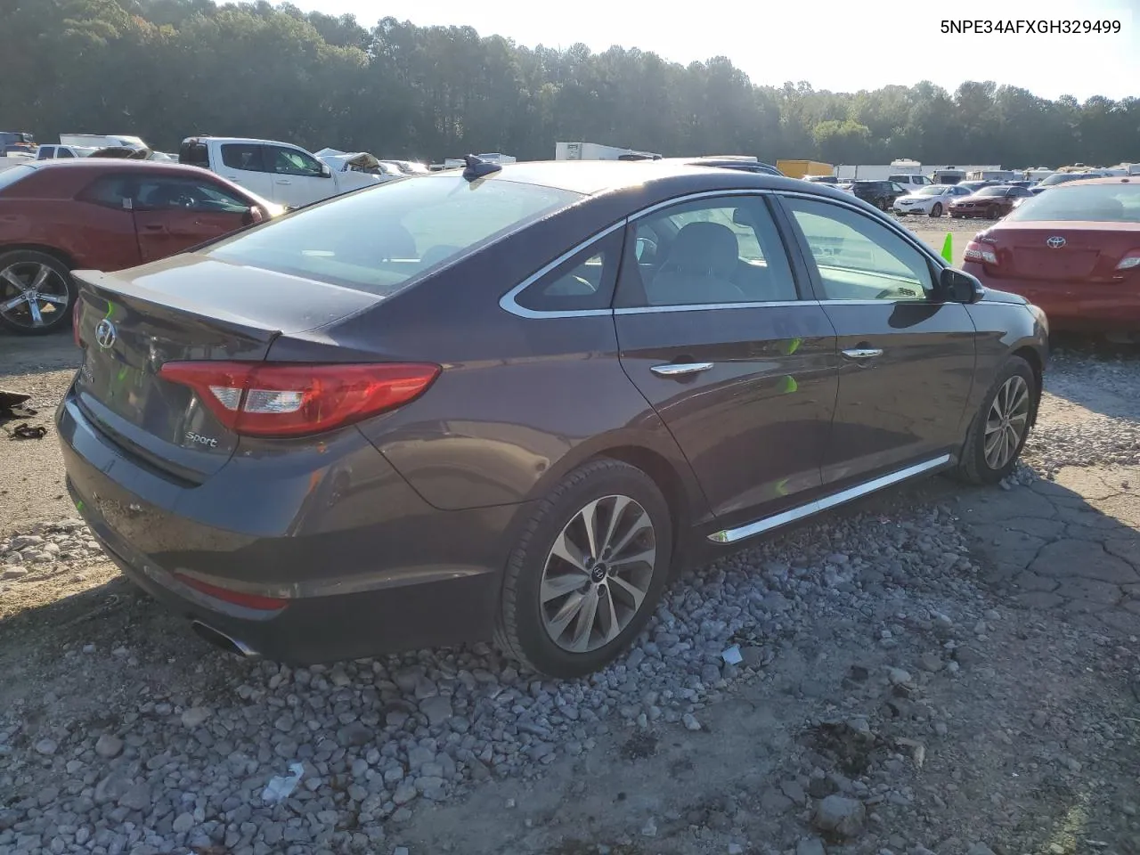 2016 Hyundai Sonata Sport VIN: 5NPE34AFXGH329499 Lot: 74642344