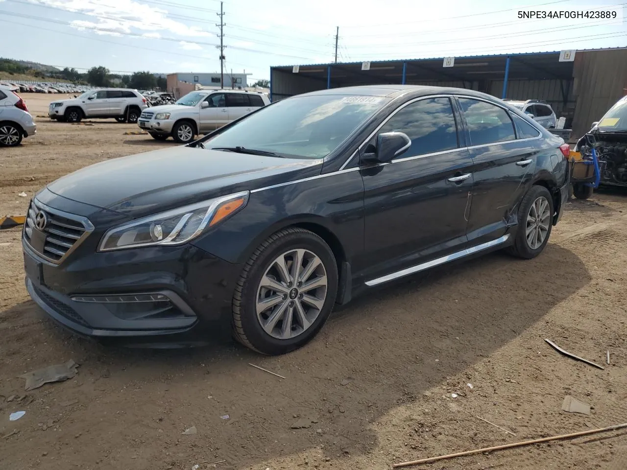 2016 Hyundai Sonata Sport VIN: 5NPE34AF0GH423889 Lot: 74661914