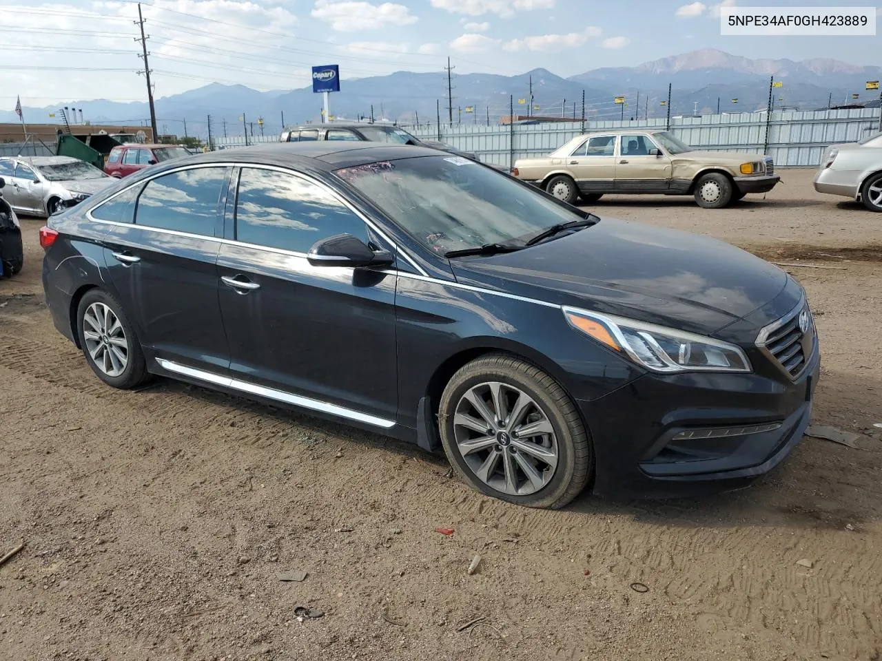 2016 Hyundai Sonata Sport VIN: 5NPE34AF0GH423889 Lot: 74661914