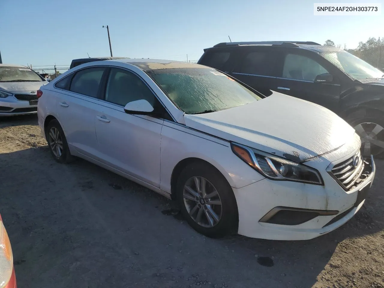 2016 Hyundai Sonata Se VIN: 5NPE24AF2GH303773 Lot: 74688944