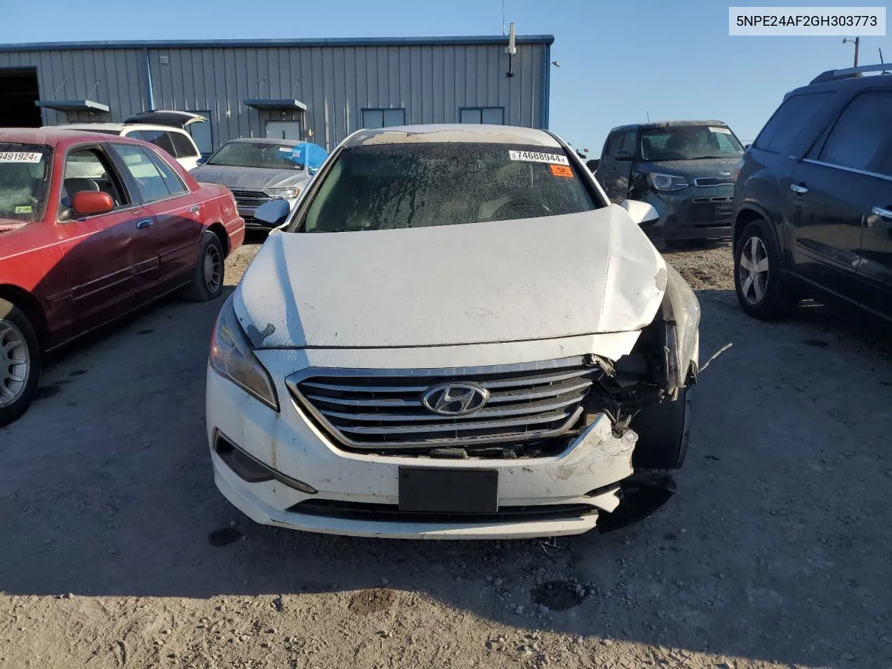 2016 Hyundai Sonata Se VIN: 5NPE24AF2GH303773 Lot: 74688944