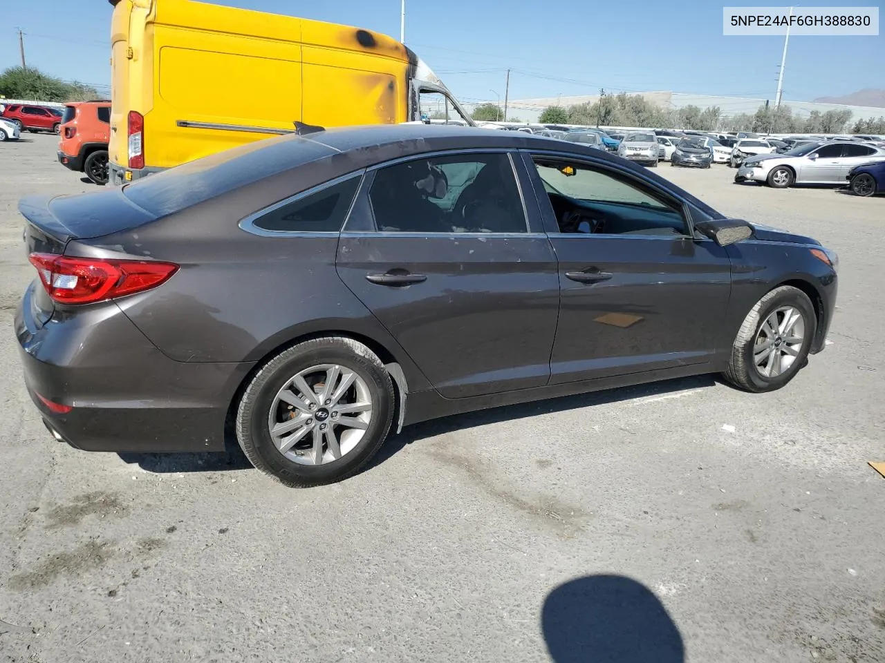 2016 Hyundai Sonata Se VIN: 5NPE24AF6GH388830 Lot: 74720974