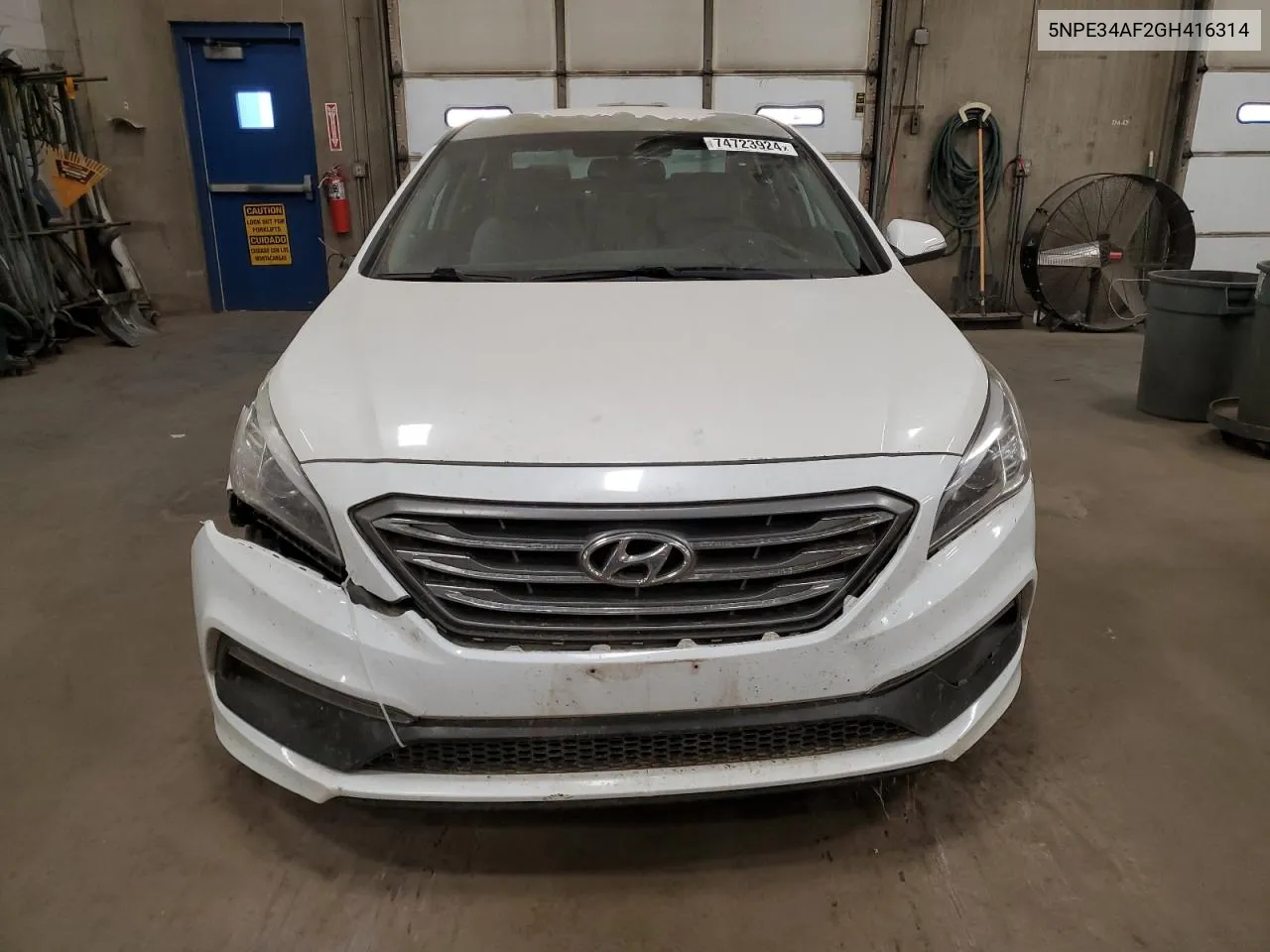 2016 Hyundai Sonata Sport VIN: 5NPE34AF2GH416314 Lot: 74723924