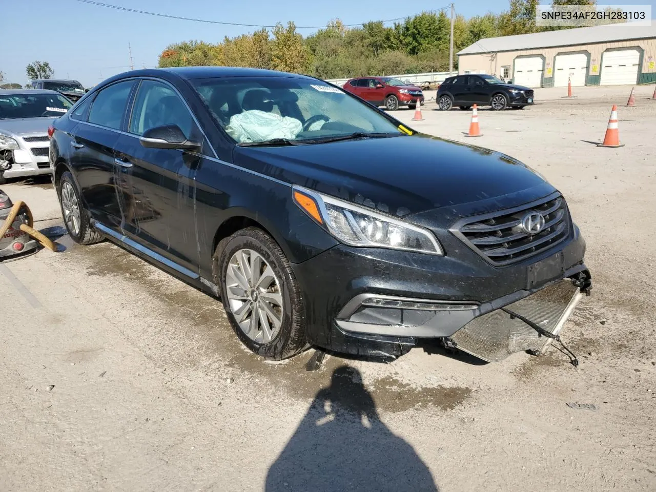 2016 Hyundai Sonata Sport VIN: 5NPE34AF2GH283103 Lot: 74747724