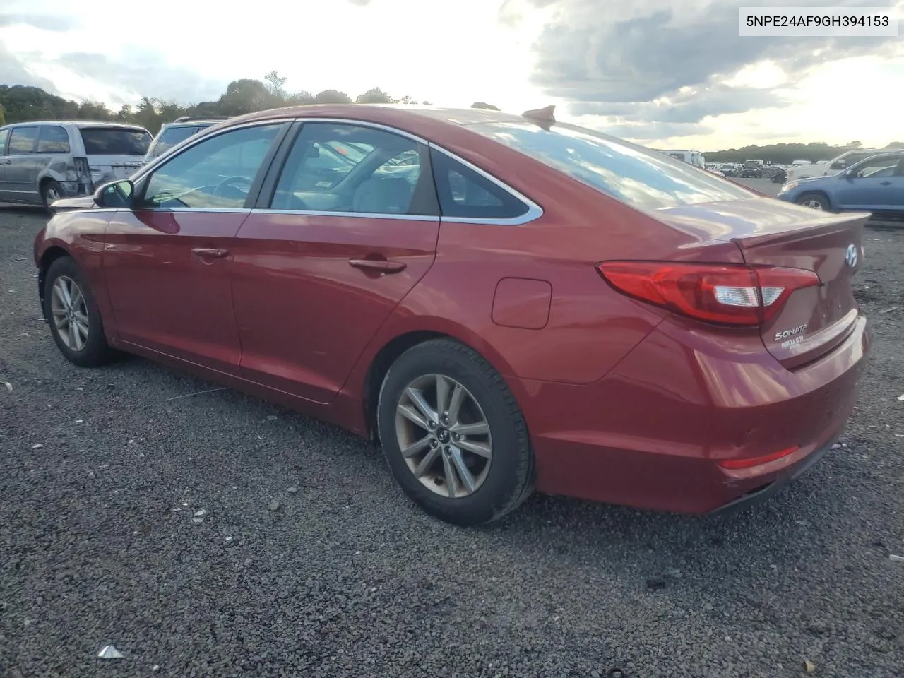 2016 Hyundai Sonata Se VIN: 5NPE24AF9GH394153 Lot: 74827134