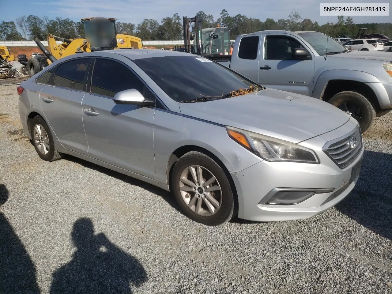 2016 Hyundai Sonata Se VIN: 5NPE24AF4GH281419 Lot: 74997624