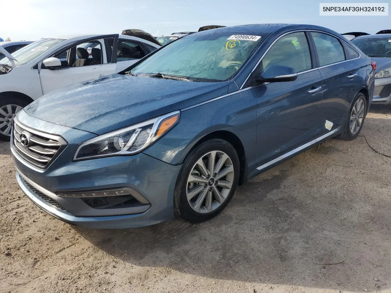 5NPE34AF3GH324192 2016 Hyundai Sonata Sport