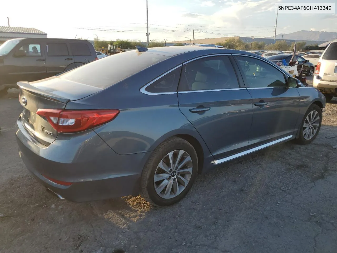 2016 Hyundai Sonata Sport VIN: 5NPE34AF6GH413349 Lot: 75050534