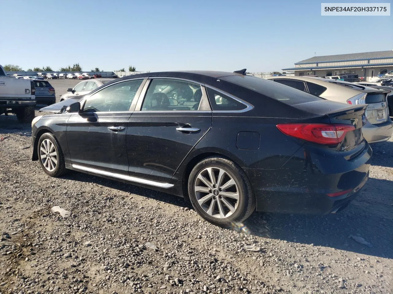 2016 Hyundai Sonata Sport VIN: 5NPE34AF2GH337175 Lot: 75185434