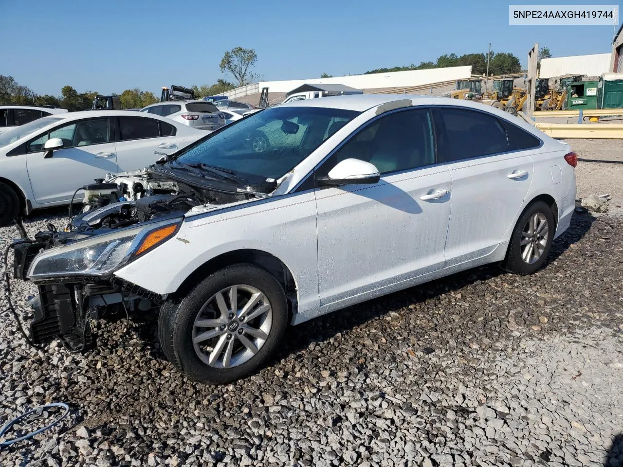 5NPE24AAXGH419744 2016 Hyundai Sonata Eco