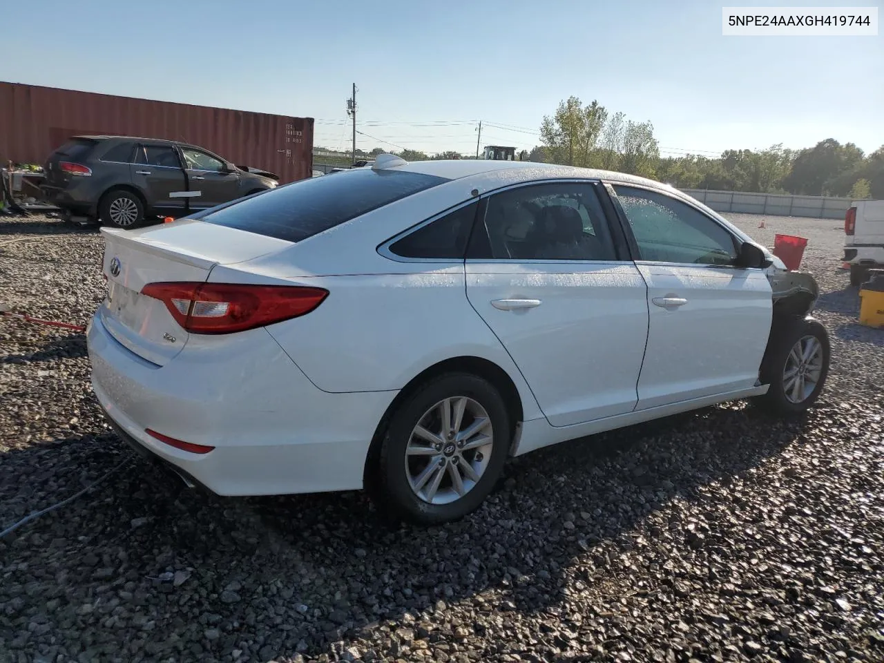 5NPE24AAXGH419744 2016 Hyundai Sonata Eco